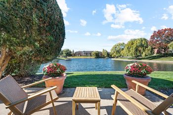Beautiful views of wooded landscapes, stunning lakes, and scenic poolside views